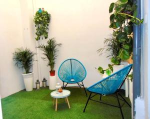 Ein Garten an der Unterkunft CASA PAPAGAYO