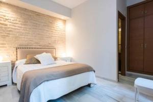 Posteľ alebo postele v izbe v ubytovaní Apartment Villegas