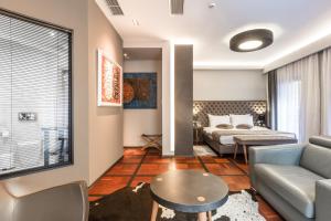 Posezení v ubytování Solun Hotel & SPA