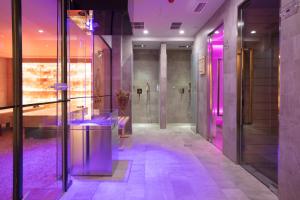 Koupelna v ubytování Solun Hotel & SPA