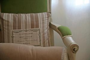 A seating area at Locanda Bellavista