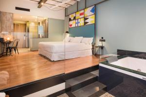 Istumisnurk majutusasutuses Barceló Ourense