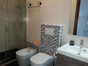Koupelna v ubytování B&B Casa Taty