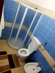 Koupelna v ubytování Hotel Etrusco