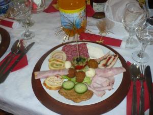 Jídlo v hotelu nebo okolí