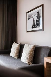 Istumisnurk majutusasutuses Hotel Heini