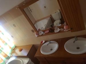 Koupelna v ubytování Hotel Etrusco