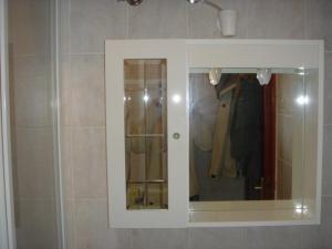 Kúpeľňa v ubytovaní Janó Apartman