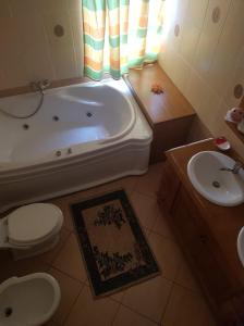 Koupelna v ubytování Hotel Etrusco