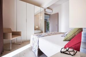 Postel nebo postele na pokoji v ubytování Villa Giame - Heated Pool, Beach at 350m + 35 fotografií