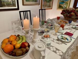 Jedlo v ubytovaní bed & breakfast alebo blízkom okolí