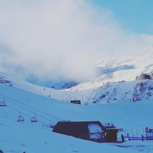 Gite Grand Tourmalet v zimě