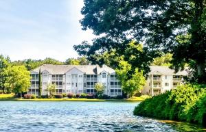a view of a resort from the water at Fairfield Plantation Resort in Sand Hill