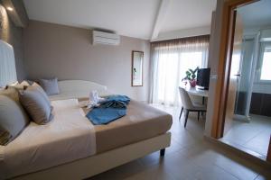Postel nebo postele na pokoji v ubytování Hotel Lady Mary