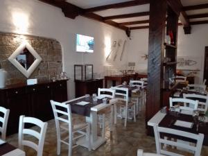 Restaurace v ubytování Hotel Canne al Vento