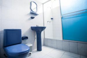Koupelna v ubytování Hostal Vasco
