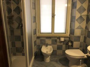 Koupelna v ubytování Hotel Canne al Vento