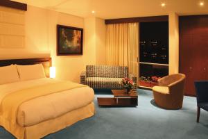 Posezení v ubytování Blue Suites Hotel