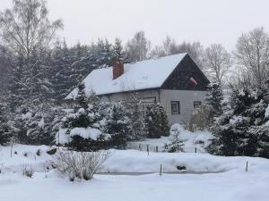 Chatka Lechutka v zimě