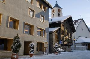 Hotel Alpina v zimě