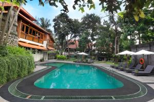 Majoituspaikassa Champlung Sari Hotel and Spa Ubud tai sen lähellä sijaitseva uima-allas