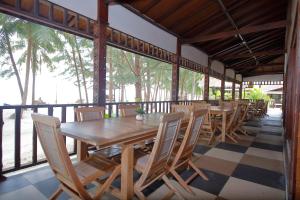 Sutera at Mantanani Island Resort & Spa陽台或露臺