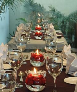 Restaurace v ubytování Marasa Sarovar Portico -Rajkot