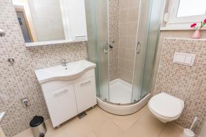 Koupelna v ubytování Pasko 2 modern furnished ap for 7 + 13 fotografií