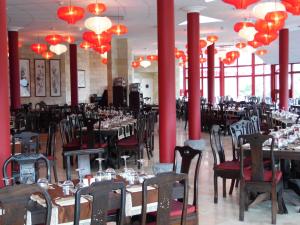 Restaurace v ubytování Les Pagodes de Beauval