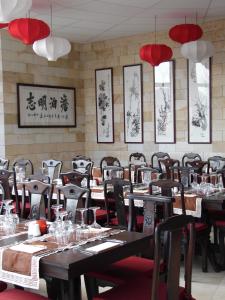 Restaurace v ubytování Les Pagodes de Beauval