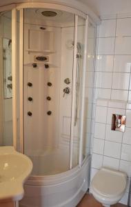 Ένα μπάνιο στο Apartments Pirovcanka +70 φωτογραφίες