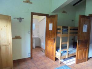 Postel nebo postele na pokoji v ubytování Albergue Areitz Soroa