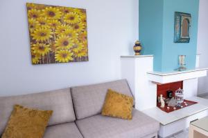 Posezení v ubytování Sunrise Beachfront Apartment