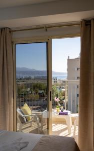 Postel nebo postele na pokoji v ubytování Motel Aviv