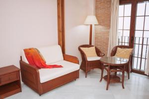 Posedenie v ubytovaní Vivienda Turistica Arabeluj