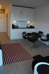 Apartament pod Czarną Górąにあるキッチンまたは簡易キッチン