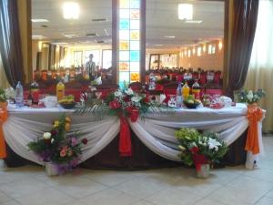 Instal·lacions per a banquets a l'hotel