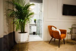 Area tempat duduk di Club boutique rooms