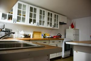 Kuchnia lub aneks kuchenny w obiekcie Apartamenty Argo
