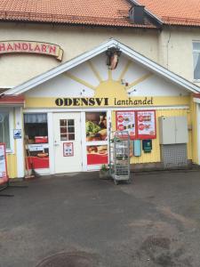 Certifikát, hodnocení, plakát nebo jiný dokument vystavený v ubytování Odensvi Vandrarhem