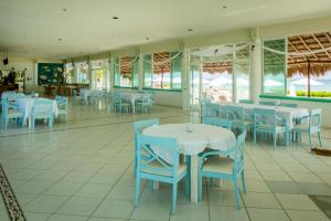 Restaurace v ubytování Caleta Tankah