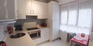 Kuchnia lub aneks kuchenny w obiekcie Apartamento La Muralla parking gratis