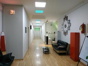 Istumisnurk majutusasutuses Hostel Portal