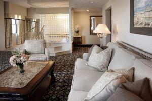 The Claridge Hotel的休息区