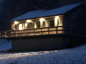 Chalet Le Forestier v zimě