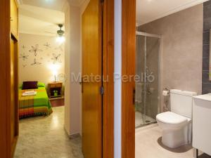 Koupelna v ubytování Apartamentos Obelisc