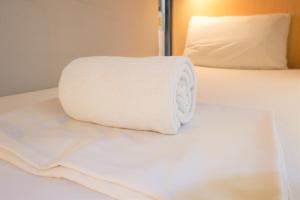 Postelja oz. postelje v sobi nastanitve Z Hostel