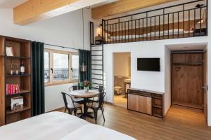 Postel nebo postele na pokoji v ubytování Boutique Hotel Pellas