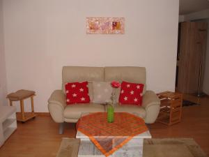 Posezení v ubytování Ferienwohnung Umkirch