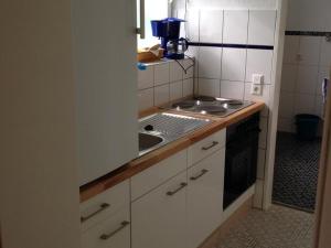 Kuchyň nebo kuchyňský kout v ubytování Ferienwohnung Umkirch